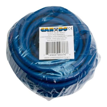 Fabrication Enterprises CanDo Low Powder Exercise Tubing, Blue, 25'/Bag 1320261